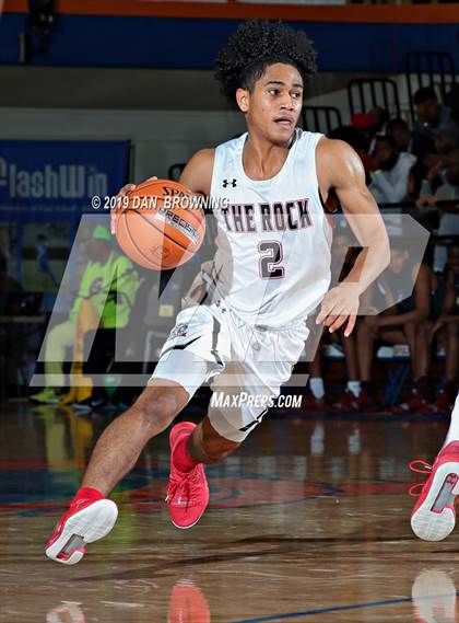 Thumbnail 3 in The Rock vs Sunrise Christian Academy (Chick-Fil-A Classic) photogallery.