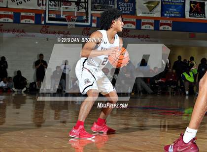 Thumbnail 1 in The Rock vs Sunrise Christian Academy (Chick-Fil-A Classic) photogallery.