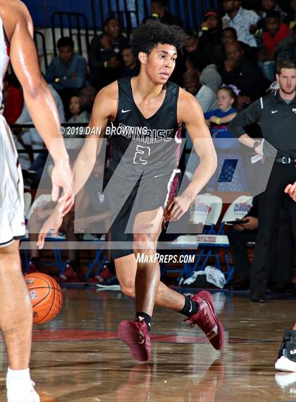 Thumbnail 3 in The Rock vs Sunrise Christian Academy (Chick-Fil-A Classic) photogallery.