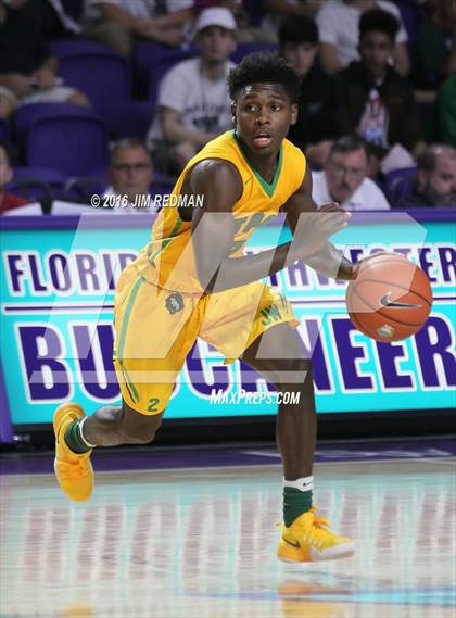 Thumbnail 2 in Hudson Catholic vs. Patrick School (City of Palms Classic) photogallery.