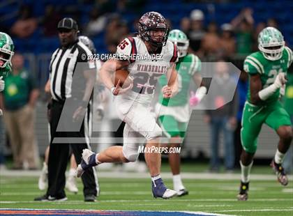 Thumbnail 2 in Cuero vs. Wimberley (UIL 4A Division II Semifinal) photogallery.