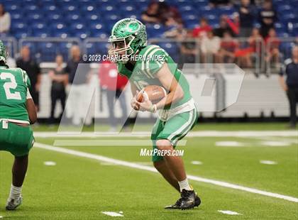 Thumbnail 2 in Cuero vs. Wimberley (UIL 4A Division II Semifinal) photogallery.