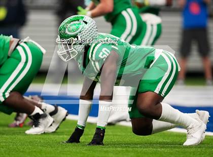 Thumbnail 2 in Cuero vs. Wimberley (UIL 4A Division II Semifinal) photogallery.