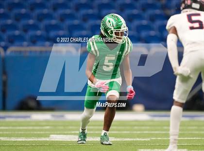 Thumbnail 3 in Cuero vs. Wimberley (UIL 4A Division II Semifinal) photogallery.