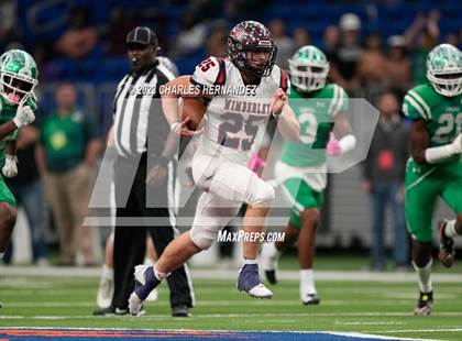 Thumbnail 1 in Cuero vs. Wimberley (UIL 4A Division II Semifinal) photogallery.