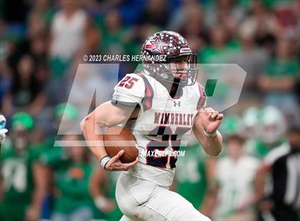 Thumbnail 3 in Cuero vs. Wimberley (UIL 4A Division II Semifinal) photogallery.