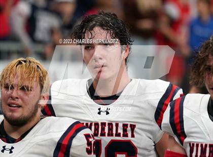 Thumbnail 3 in Cuero vs. Wimberley (UIL 4A Division II Semifinal) photogallery.