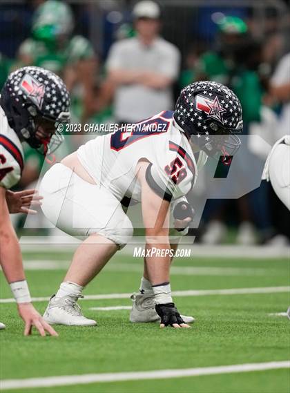 Thumbnail 2 in Cuero vs. Wimberley (UIL 4A Division II Semifinal) photogallery.