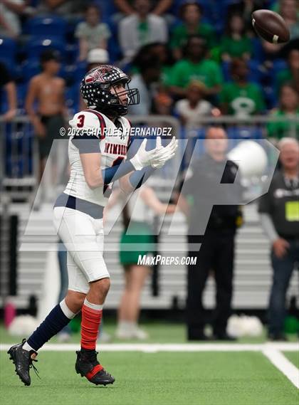 Thumbnail 3 in Cuero vs. Wimberley (UIL 4A Division II Semifinal) photogallery.