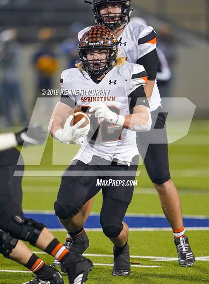 Thumbnail 1 in La Vega vs Springtown (UIL 4A Semifinal Playoff) photogallery.