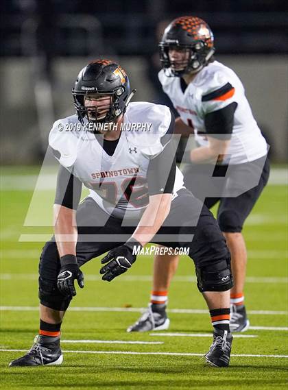 Thumbnail 3 in La Vega vs Springtown (UIL 4A Semifinal Playoff) photogallery.