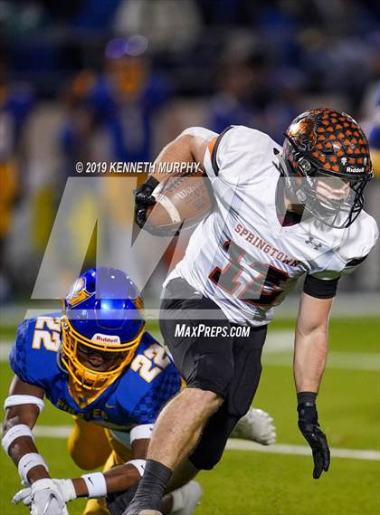 Thumbnail 2 in La Vega vs Springtown (UIL 4A Semifinal Playoff) photogallery.