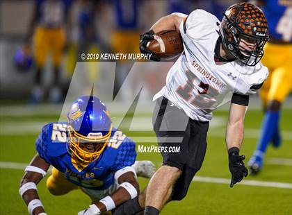 Thumbnail 3 in La Vega vs Springtown (UIL 4A Semifinal Playoff) photogallery.