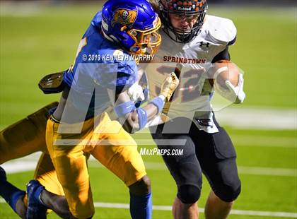 Thumbnail 2 in La Vega vs Springtown (UIL 4A Semifinal Playoff) photogallery.