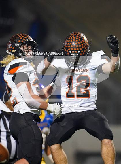 Thumbnail 2 in La Vega vs Springtown (UIL 4A Semifinal Playoff) photogallery.