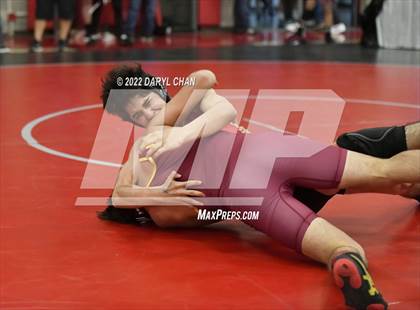 Thumbnail 2 in Rialto & Santa Paula vs Woodrow Wilson (CIF Southern Section Wrestling Championships) photogallery.
