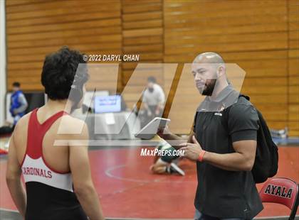 Thumbnail 3 in Rialto & Santa Paula vs Woodrow Wilson (CIF Southern Section Wrestling Championships) photogallery.