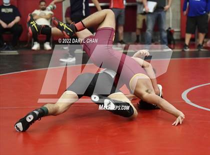 Thumbnail 2 in Rialto & Santa Paula vs Woodrow Wilson (CIF Southern Section Wrestling Championships) photogallery.
