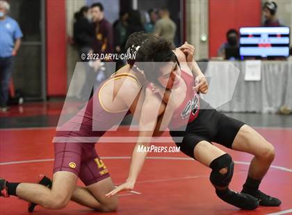 Thumbnail 1 in Rialto & Santa Paula vs Woodrow Wilson (CIF Southern Section Wrestling Championships) photogallery.