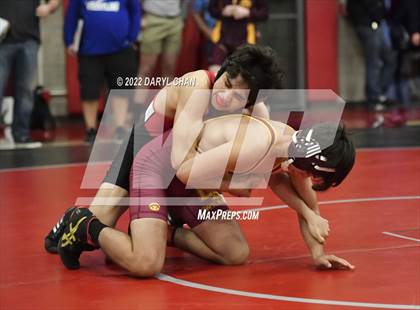 Thumbnail 1 in Rialto & Santa Paula vs Woodrow Wilson (CIF Southern Section Wrestling Championships) photogallery.