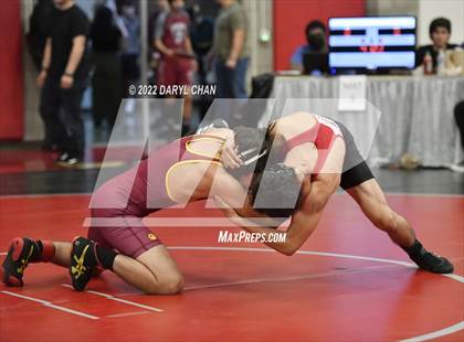 Thumbnail 2 in Rialto & Santa Paula vs Woodrow Wilson (CIF Southern Section Wrestling Championships) photogallery.