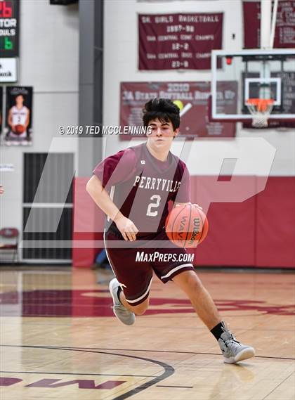 Thumbnail 1 in Baptist Prep vs. Perryville (AAA 3A Regional Playoff) photogallery.