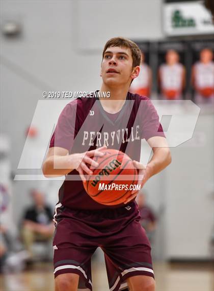 Thumbnail 3 in Baptist Prep vs. Perryville (AAA 3A Regional Playoff) photogallery.