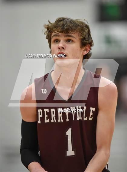 Thumbnail 1 in Baptist Prep vs. Perryville (AAA 3A Regional Playoff) photogallery.