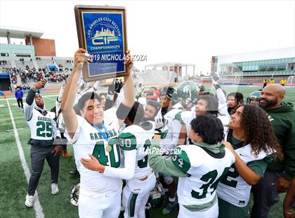 Thumbnail 3 in Marquez vs. Gardena (CIF LACS D3 Final) photogallery.