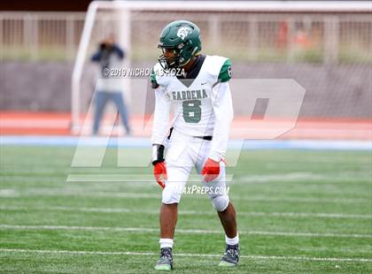 Thumbnail 1 in Marquez vs. Gardena (CIF LACS D3 Final) photogallery.