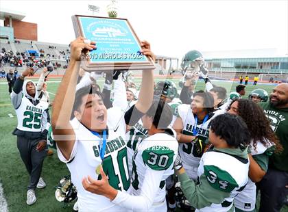 Thumbnail 1 in Marquez vs. Gardena (CIF LACS D3 Final) photogallery.
