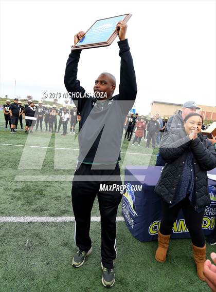 Thumbnail 2 in Marquez vs. Gardena (CIF LACS D3 Final) photogallery.