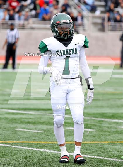 Thumbnail 3 in Marquez vs. Gardena (CIF LACS D3 Final) photogallery.