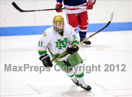 Thumbnail 3 in Glastonbury vs. Notre Dame (CIAC Division I Final) photogallery.