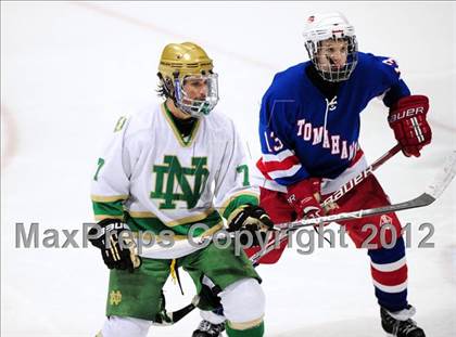 Thumbnail 1 in Glastonbury vs. Notre Dame (CIAC Division I Final) photogallery.