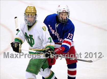 Thumbnail 2 in Glastonbury vs. Notre Dame (CIAC Division I Final) photogallery.
