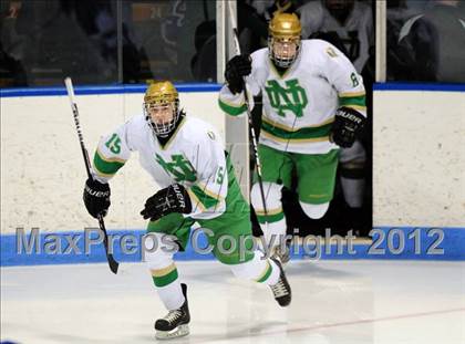 Thumbnail 3 in Glastonbury vs. Notre Dame (CIAC Division I Final) photogallery.