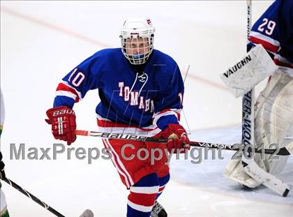 Thumbnail 2 in Glastonbury vs. Notre Dame (CIAC Division I Final) photogallery.