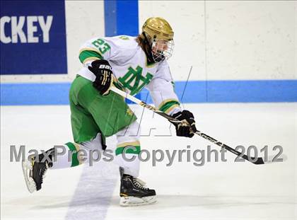 Thumbnail 2 in Glastonbury vs. Notre Dame (CIAC Division I Final) photogallery.
