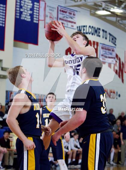 Thumbnail 2 in Coudersport vs. Wilmington Area (PIAA AA First Round) photogallery.