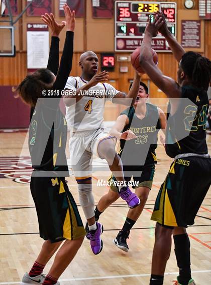 Thumbnail 2 in Monterey vs. Archbishop Riordan (CIF CCS D3 Final) photogallery.