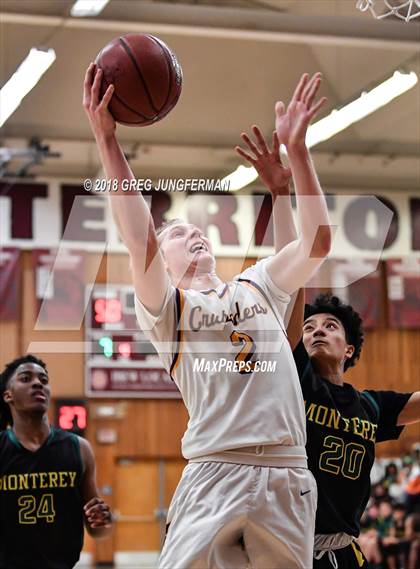 Thumbnail 2 in Monterey vs. Archbishop Riordan (CIF CCS D3 Final) photogallery.