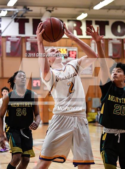 Thumbnail 1 in Monterey vs. Archbishop Riordan (CIF CCS D3 Final) photogallery.