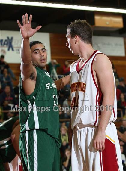 Thumbnail 1 in St. Mary's @ Torrey Pines (MaxPreps Holiday Classic Mayor's Cup Final) photogallery.