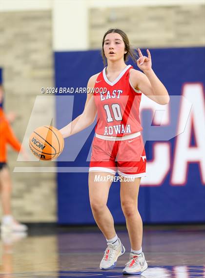 Thumbnail 2 in East Rowan vs Central Davidson (Sam Moir Christmas Tournament) photogallery.