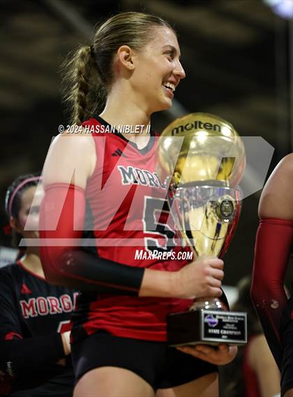 Thumbnail 1 in Morgan County vs. Savannah Arts Academy (GHSA 2A State Final) photogallery.