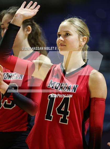 Thumbnail 3 in Morgan County vs. Savannah Arts Academy (GHSA 2A State Final) photogallery.