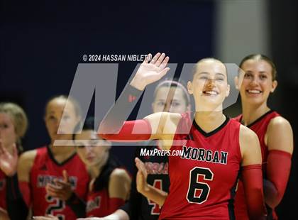Thumbnail 1 in Morgan County vs. Savannah Arts Academy (GHSA 2A State Final) photogallery.