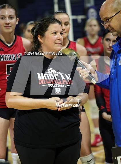 Thumbnail 3 in Morgan County vs. Savannah Arts Academy (GHSA 2A State Final) photogallery.