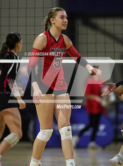 Thumbnail 1 in Morgan County vs. Savannah Arts Academy (GHSA 2A State Final) photogallery.